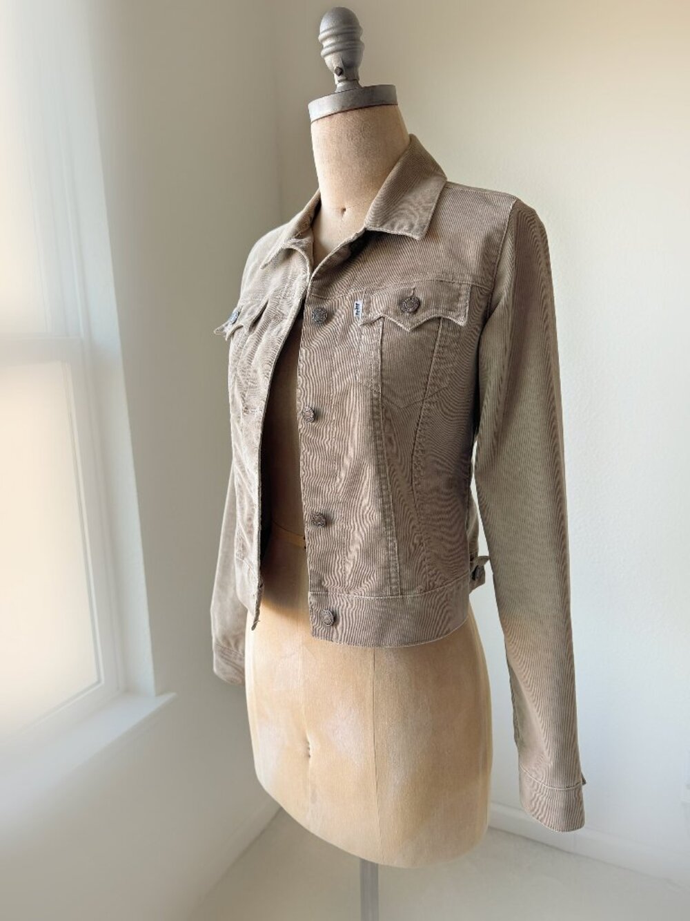 Levi's Corduroy Trucker Jacket Tan S
